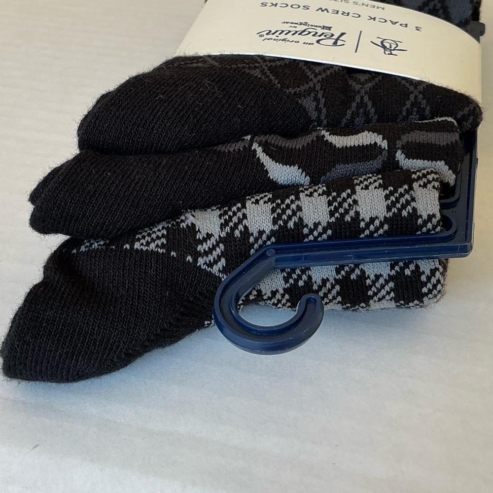 Original Penguin Crew Assorted Socks - Pack of 3 - Picture 13 of 14